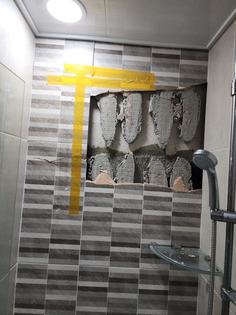 양천구 욕실 벽타일 한면 교체 오피스텔 타일 수리
