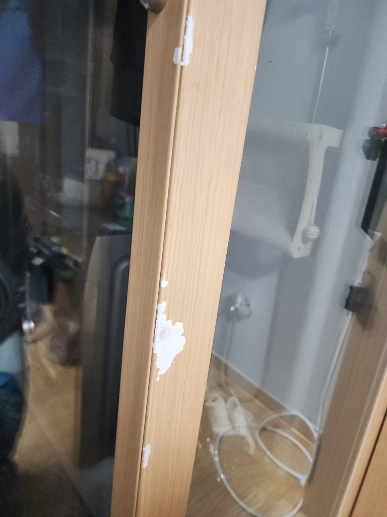 의정부 샷시 필름 까짐 보수 베란다문 시트지 복원